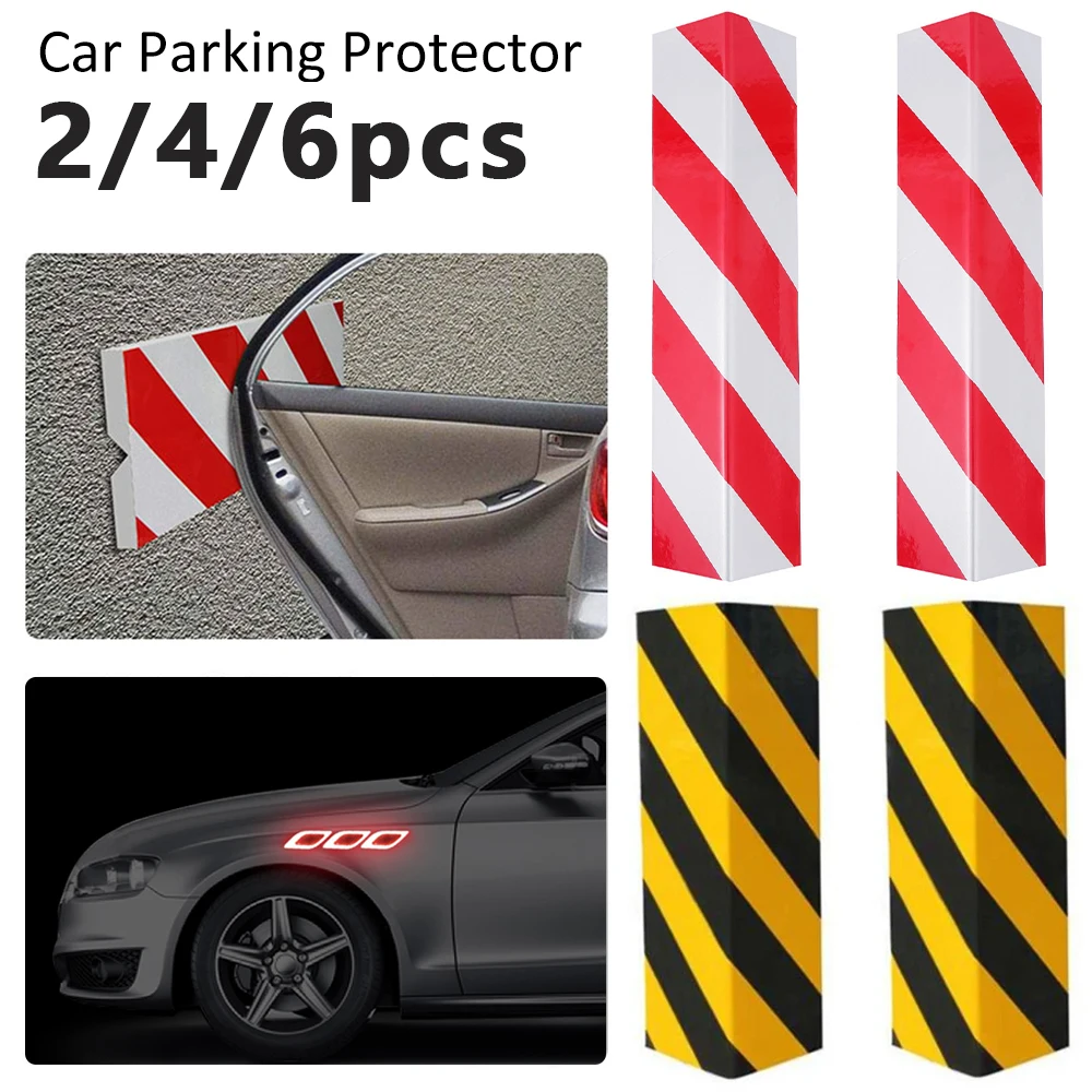 Светоотражающая полоса для парковки гаража защита стикер на стену авто ПВХ пена