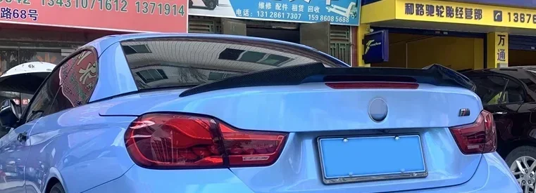 BMW F82 Автомобильный задний спойлер для багажника комплект кузова крыло 4 серии F33 и