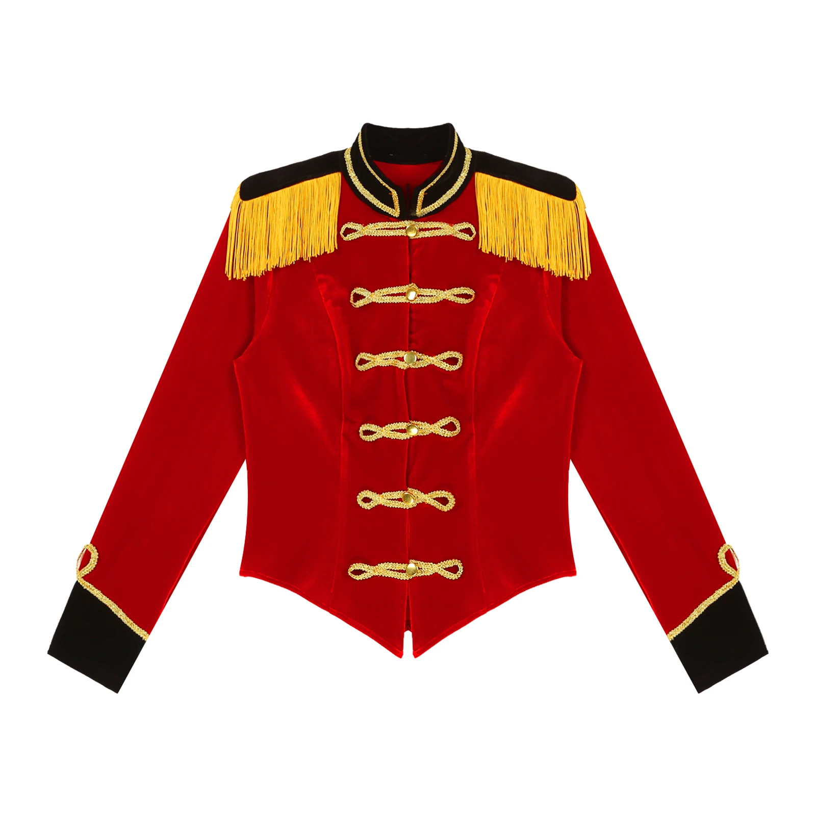 Мужской костюм для косплея в стиле цирк Ringmaster бархатная куртка с длинным рукавом