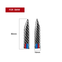 2pcs for bmw e90 e60 f30 f34 f10 f20 x1 car rearview mirror sticker strip protector anti collision carbon fiber accessories