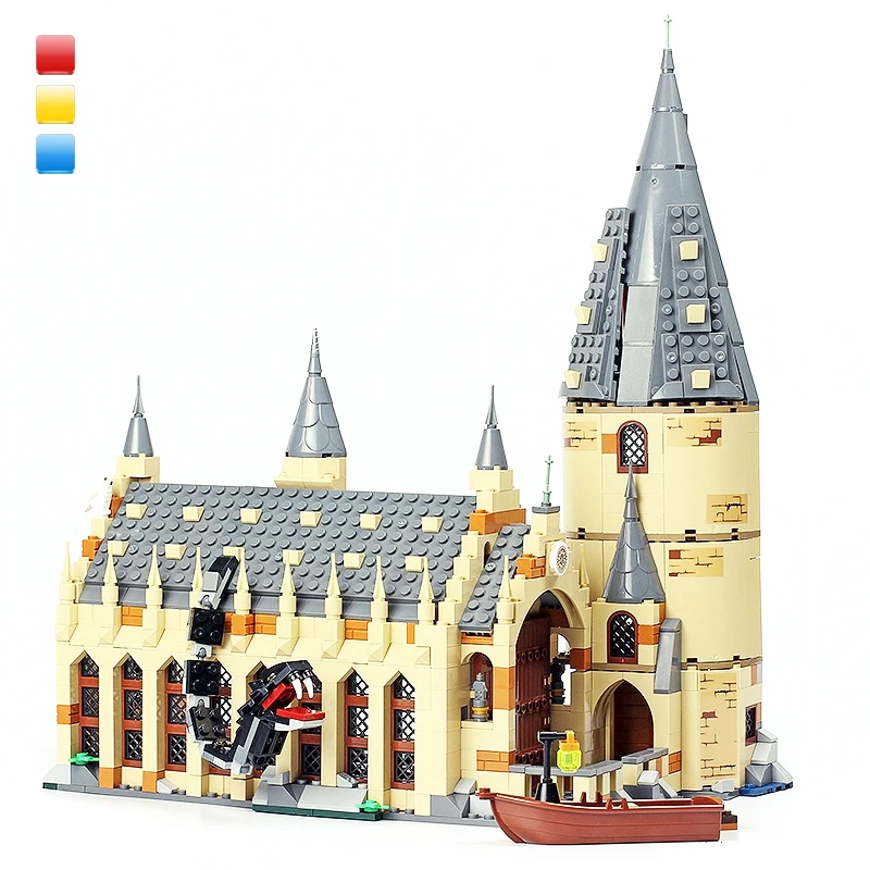 

39144 конструктор Хогвартс «Great Hall» совместимый с 75954 строительными блоками, игрушки, подарок для детей на день рождения
