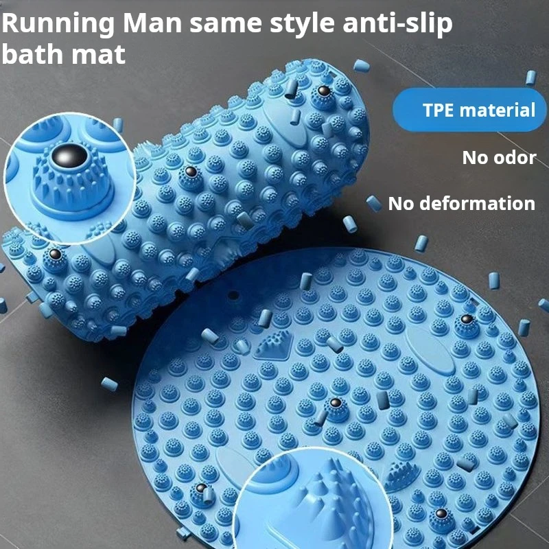 Круглая доска для давления пальцев массажная подушечка медленного бега ног