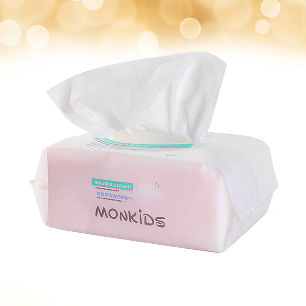 

100 Pcs Single Use Face Towel Cotton Facial Towels Cleaning Makeup Remover Cleansing Baby
