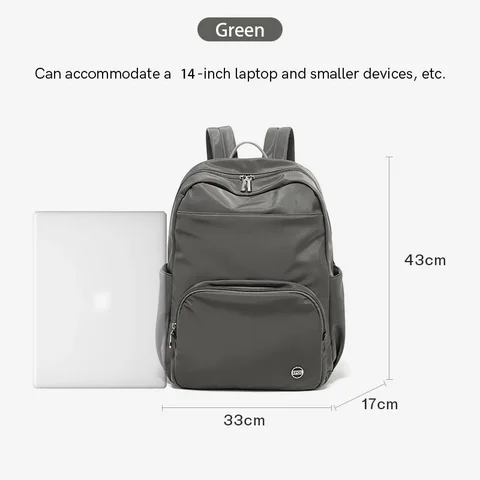 Большой рюкзак Fouvor, женские водонепроницаемые дорожные рюкзаки с боковыми карманами, легкие профессиональные модные повседневные сумки, женские 6105-07