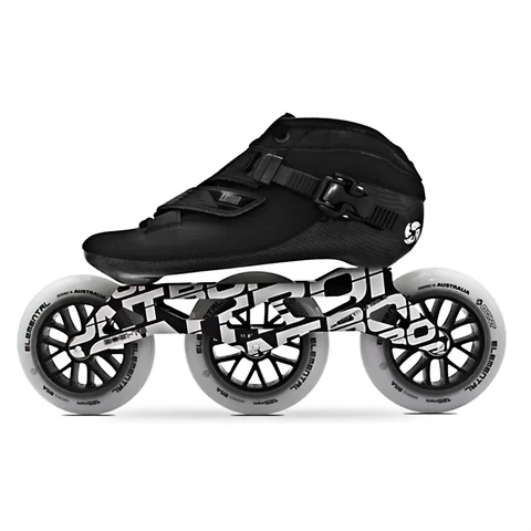 100% оригинальные роликовые коньки Bont Luna Speed, термостойкие ботинки из углеродного волокна, 3*125 мм, 6061, колеса Elemental, гоночные коньки, патины