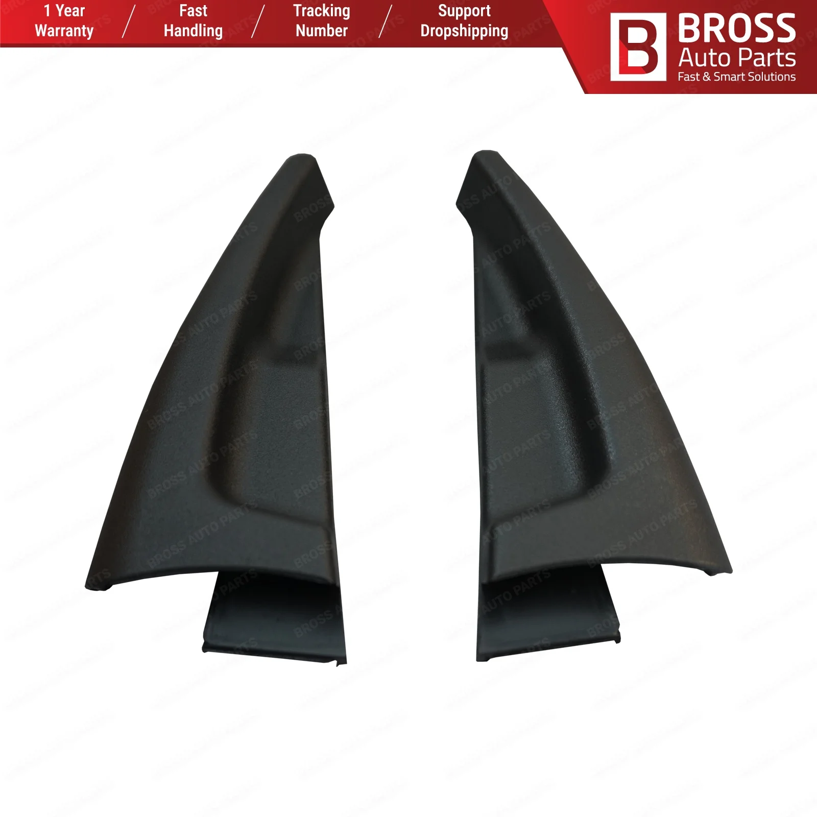 Bross автозапчасти BDP639 2 шт. Ручка сиденья правый и левый черный цвет для Renault Megane MK3