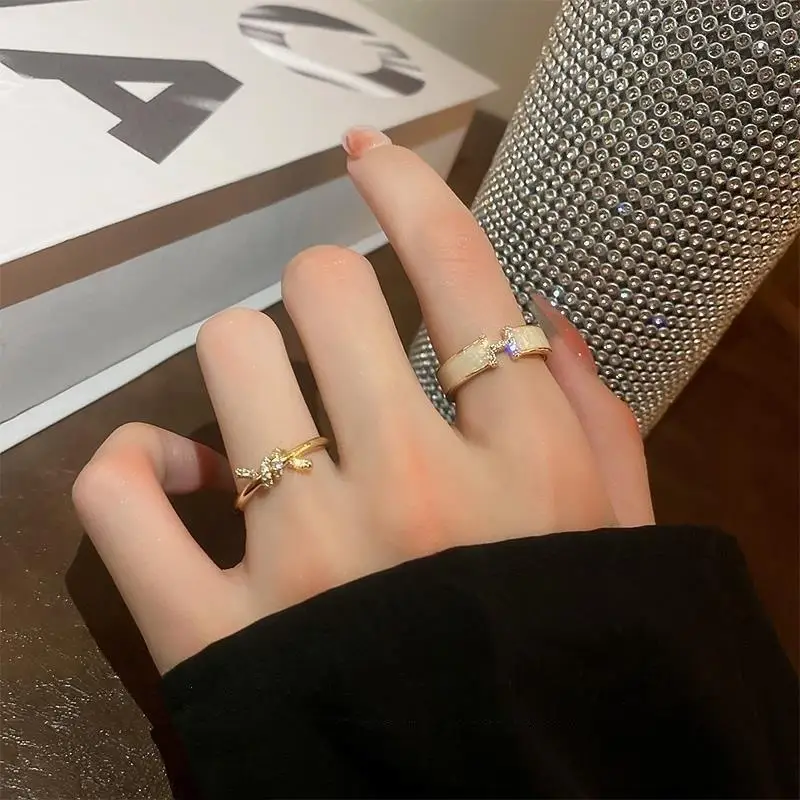 Изысканное кольцо с H-образной глазурью женское элегантное простое Personali S925