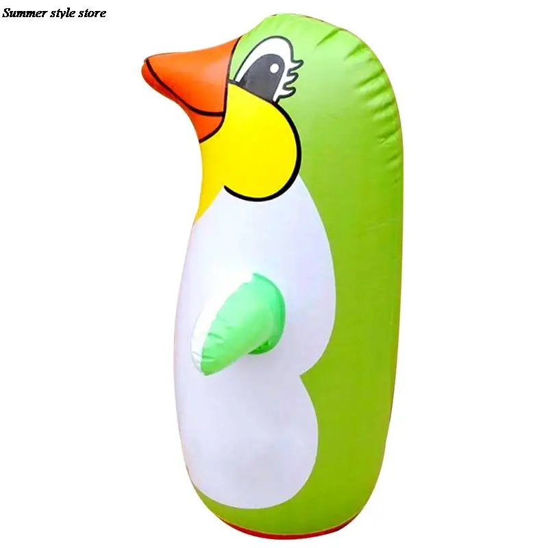 

Inflatable Penguin Toy Colorful Penguin Tumbler Children Inflatable Toys Animal Balloon 36CM Educational Cognitive Toys