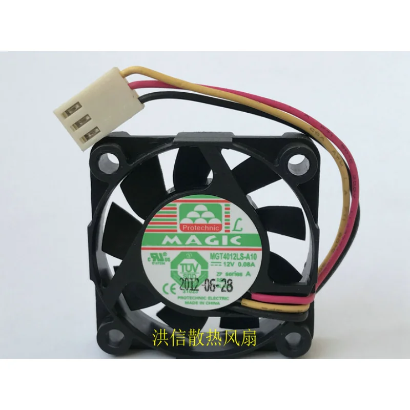 

Новый вентилятор для процессора MAGIC MGT4012LS-A10 12V 0.08A 3-проводной бесшумный охлаждающий вентилятор 40*40*10 мм