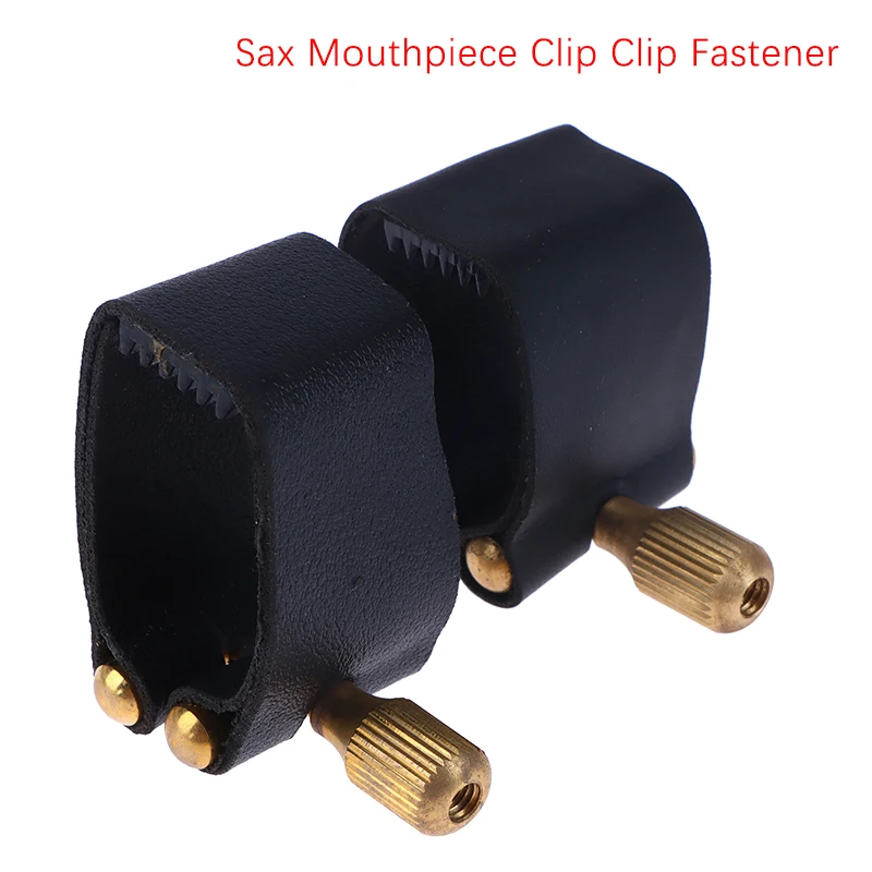 

Sax Mouthpiece Clip Clip Fastener Musical Instruments Repair Set Provide Great Sound Sax PU Mouthpiece Clip for Saxophone Lovers