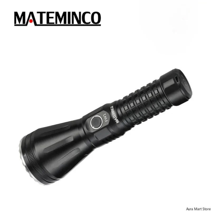 Фото Фонарь Mateminco FW1: тактический светодиодный фонарь LEP с дальностью 2952 м, перезаряжаемый через USB-C, для охоты и поиска №2