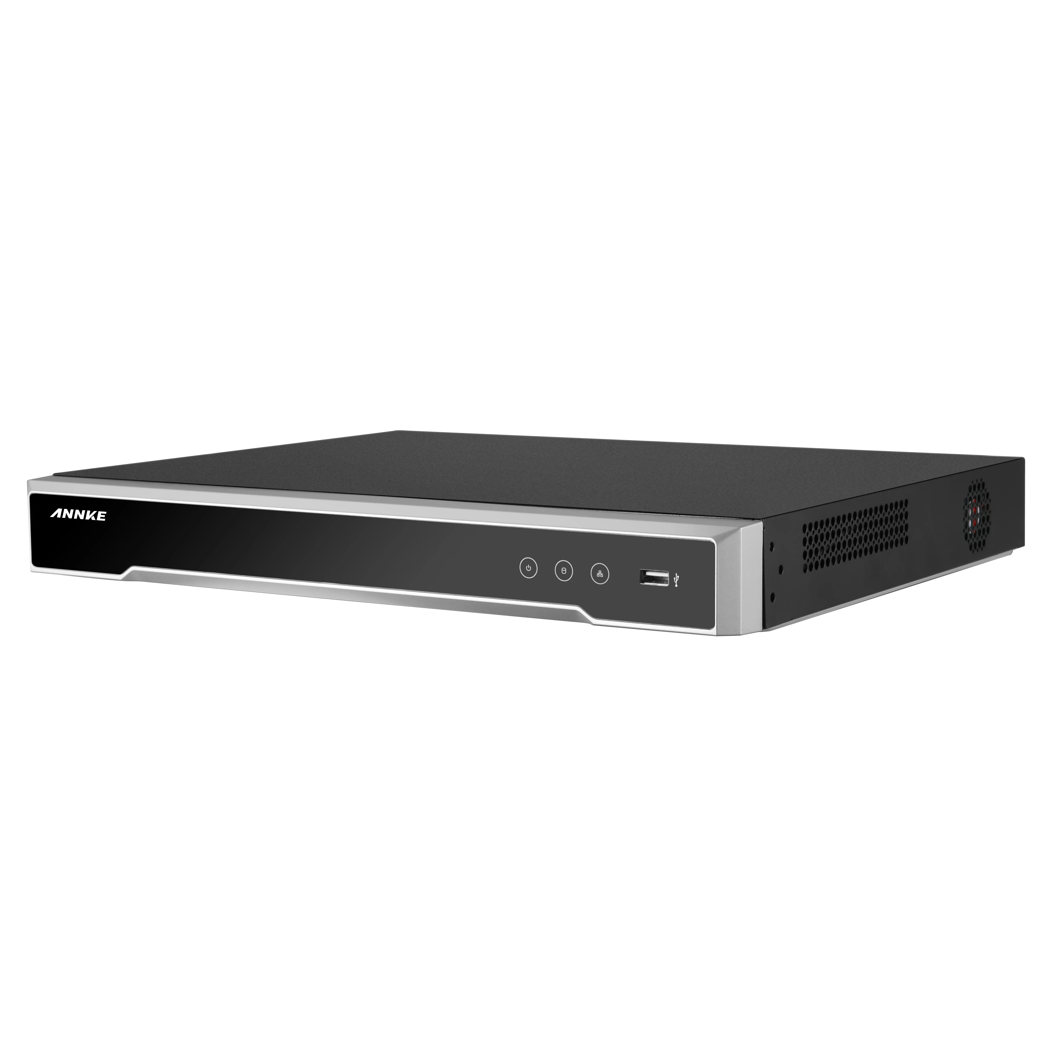 ANNKE 4K 16Ch H.265+ PoE NVR Supports IPC with Human & Vehic