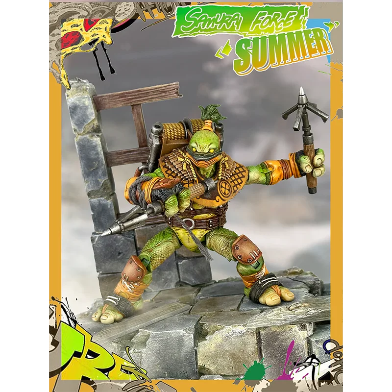 Original Rage Toys 1/12 Samurai Force Wave 3 The Crossbow Master Summer and Custom Kit In Stock Anime Action Figures Model