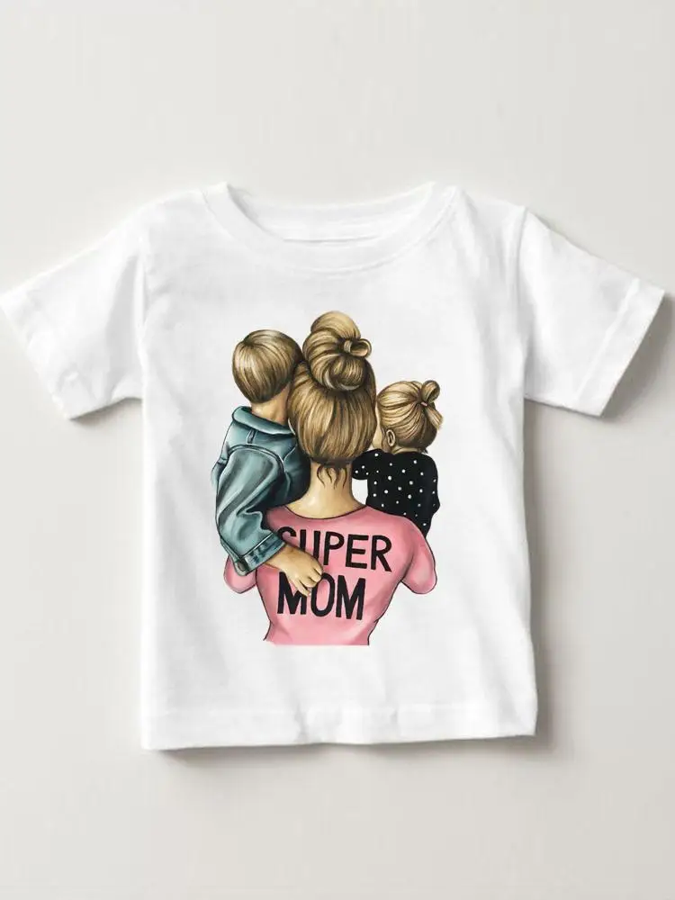 

Printed Tees Boys Girls Cartoon 90s Cute Sweet Lovely Children Tops Short Sleeve Clothes Summer Kids Outfits T-shirts