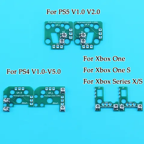 1 Набор для PS4 PS5 контроллер сброс дрифта аналоговые стики для ремонта джойстика для Xbox One S / Xbox серии X/S дрифта фиксация модуля