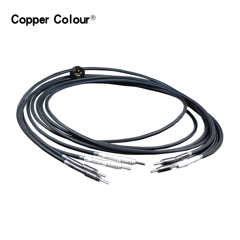 Кабель для динамика CopperColour CC Whisper SE новый штекер кабель пара настраиваемая длина |