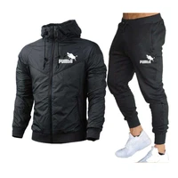 suit men and women new spring and summer sports jogging fitness yoga ball training jacket sports pants 2 piece set