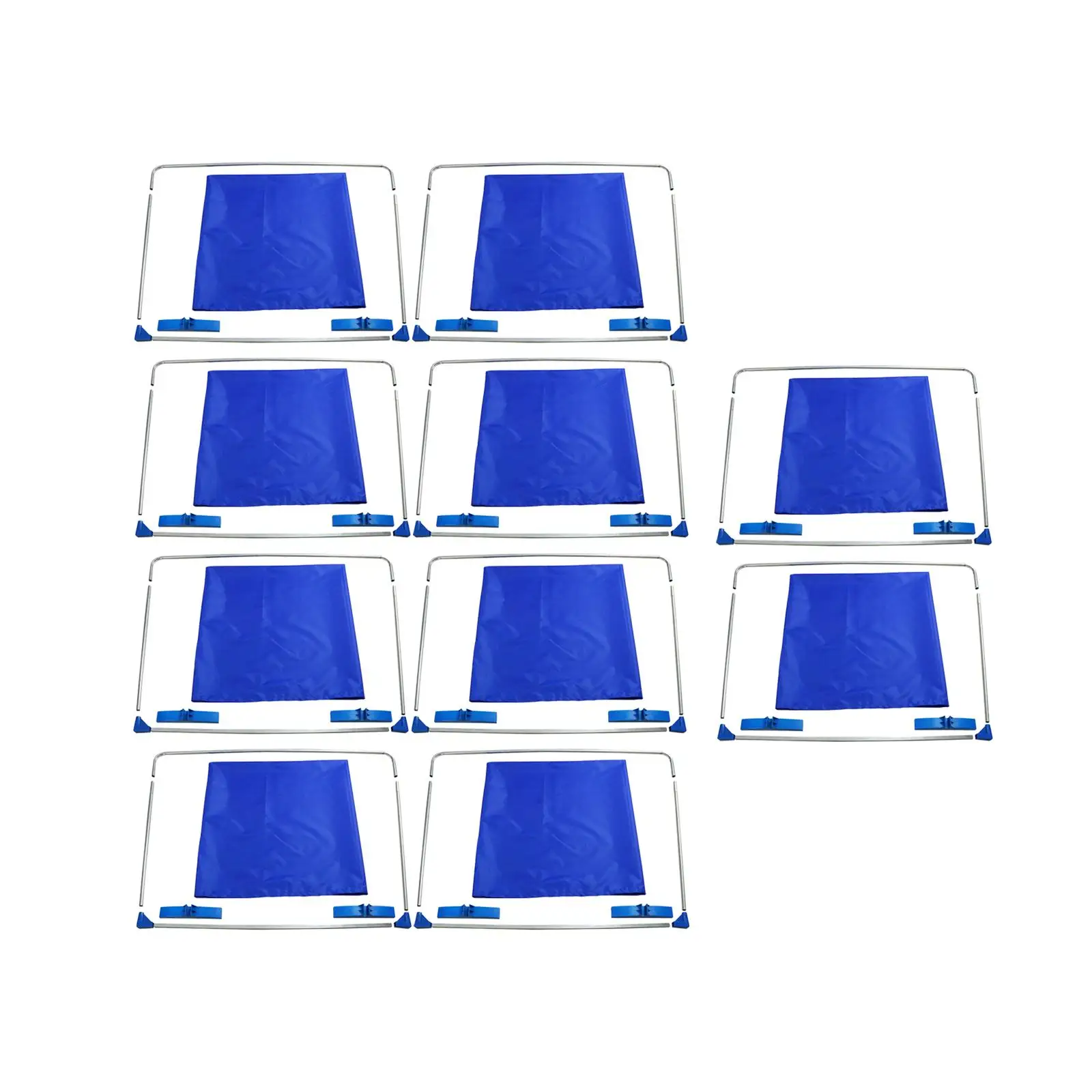 

10Pcs Table Tennis Baffle Fence Cloth Portable for Sports Table Tennis Court
