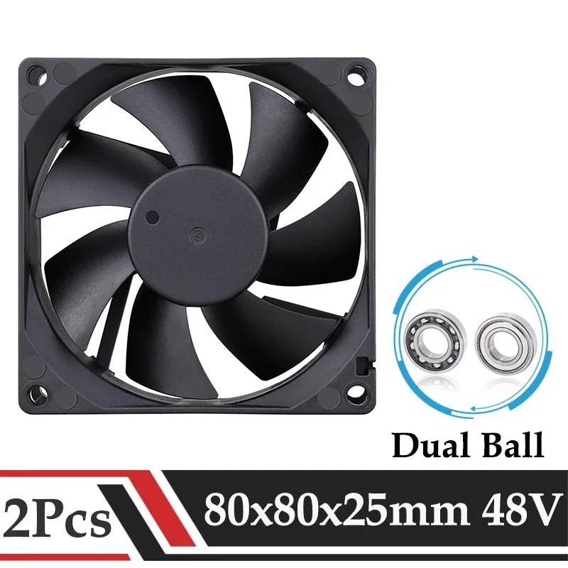 8025 80mm 2pin Laptop Base Cooling Fan