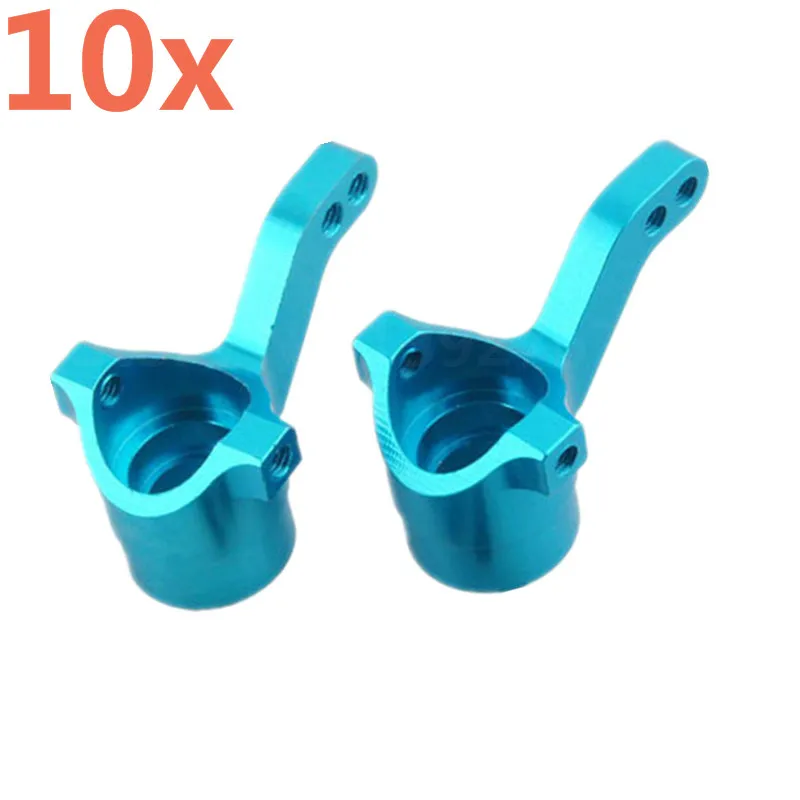 10 шт. RC автомобиль HPI алюминиевый сплав CNC рулевой концентратор Перевозчик (L/R) (Al.) Для 1/10 масштабных моделей BULLET3.0 ST/MT/WR8 пульт дистанционного управления автомобилем