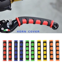 1pair universal soft anti slip brake handle silicone sleeve motorcycle bicycle protection cover protective handlebar accessorie