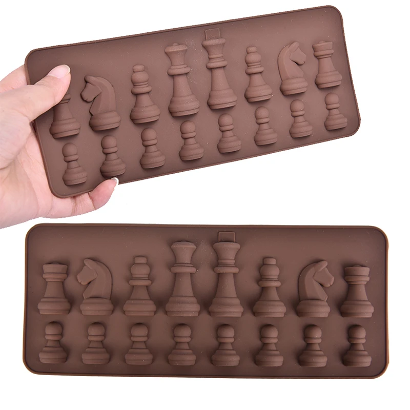 

1PC New Chess Silicone Chocolate Molds DIY Cake Decorating Kitchen Cooking Tools