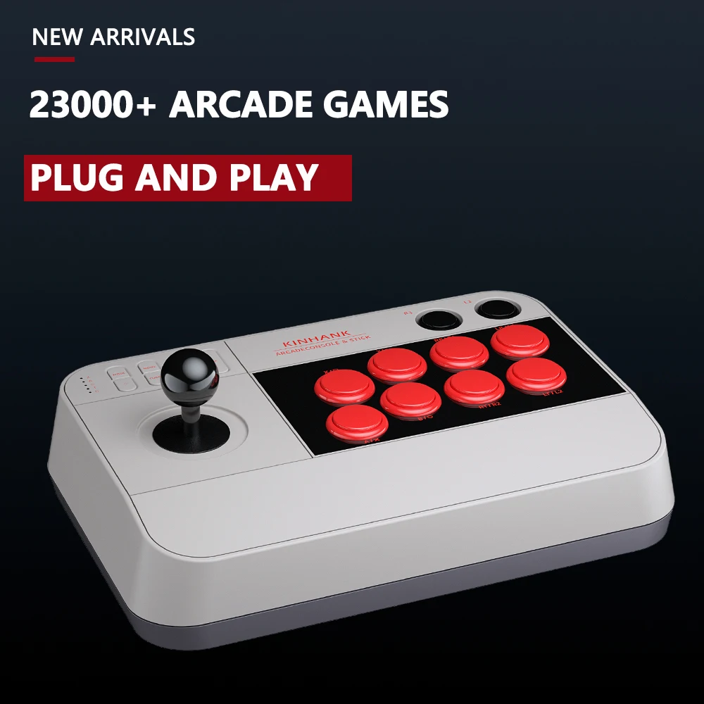 Retro Arcade Game Box Super Console Arcade Video Game Console With 23000 Games Support 2 Player 3D Joystick 8 Button Multi-Platf