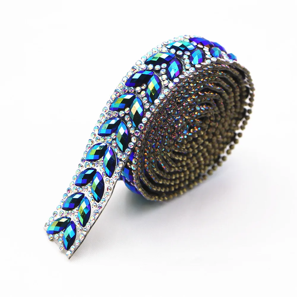 Блестящая форма конский глаз для танцевальных платьев и костюмов легко