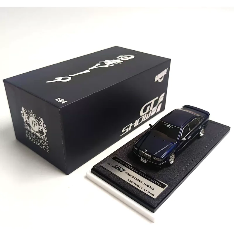 Фото Коллекционная модель автомобиля MK 1/64 Scale President VIP JHG50 из литого под давлением сплава для декора и демонстрации №4