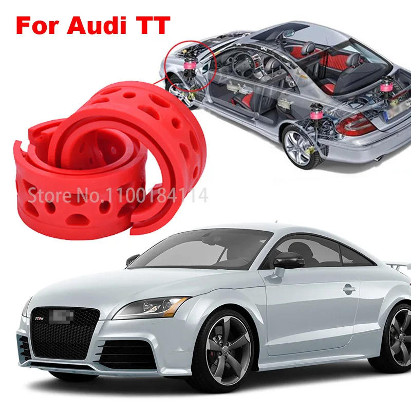 

For Audi TT Car Coil Spring Bumper Auto Shock Absorber Power Cushion Buffer Front / Rear Wheel Accessories