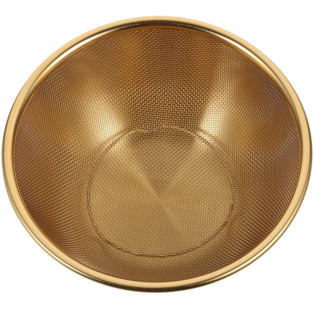 

Sieve Strainer Stainless Steel Drain Basket Fine Mesh Fruits Vegetables Kitchen Colander Strainers Draining Drainer Food For