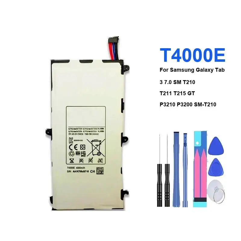 Фото T9500C T8220E Аккумулятор для планшета Samsung Galaxy Note 8,0 10,1 Pro 12,2 SM P900 GT N5100 N5110 N8000 N8010 N8020 Аккумуляторы + НО №5
