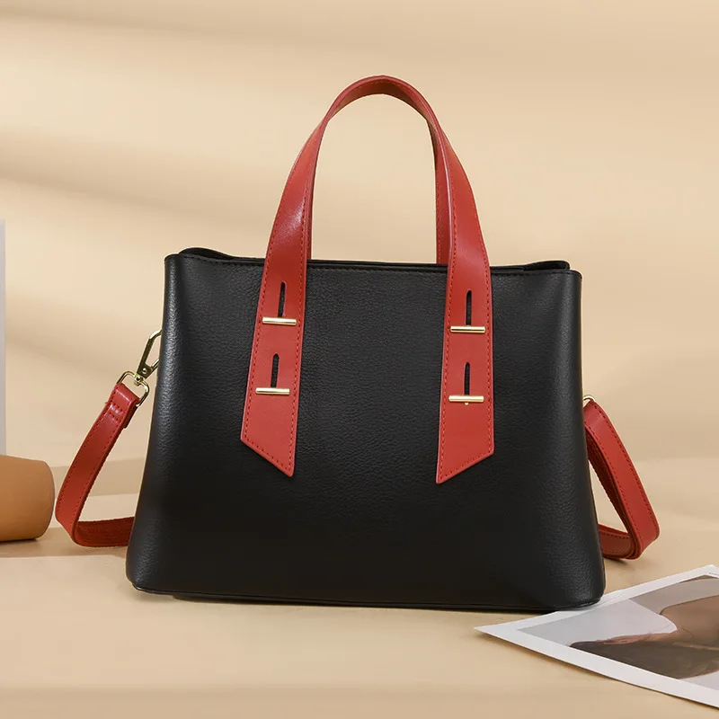 

VIP Women's Bags 2022 New Women's Handbag Simple Texture Atmosphere One-shoulder Messenger Bag Female Exclusive