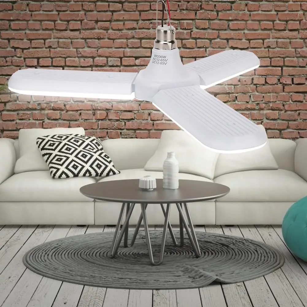 

LED Foldable Lamp Super Bright Wide Pressure Constant Current IP44 Practical Delicate Design Energy Saving for Home Lighting