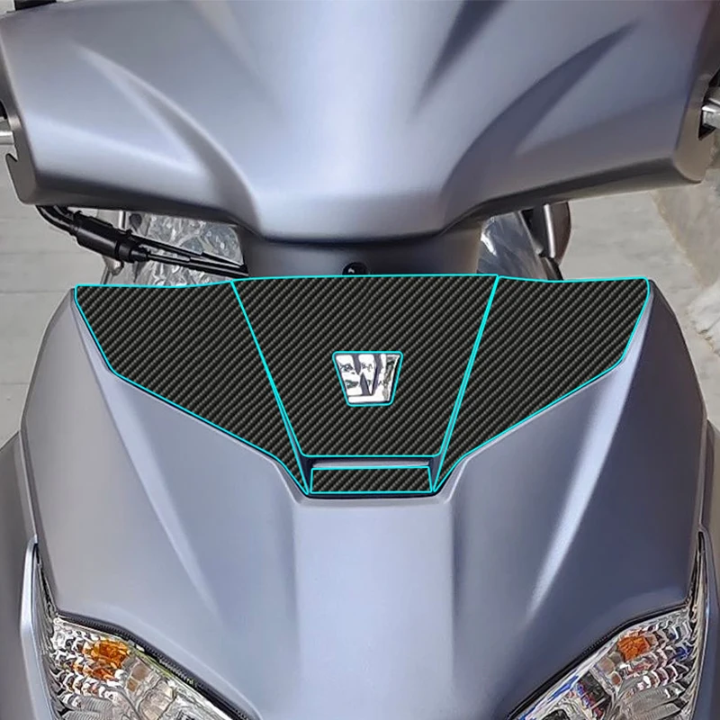 Защитная пленка из углеродного волокна для Haojue VX125 кузова автомобиля всех