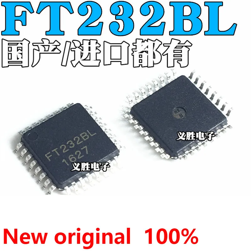 Новый и оригинальный чип FT232BL с последовательным портом USB LQFP32 QFP32, чип с последовательным интерфейсом USB, чип интерфейса связи