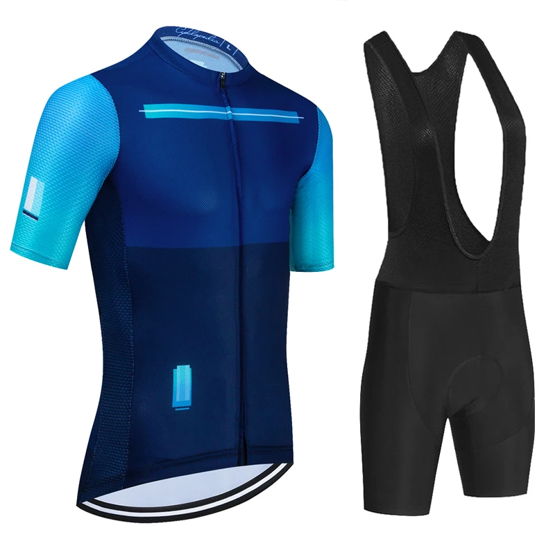 Мужской Летний Комплект Велосипедного Трикотажа С Короткими Рукавами