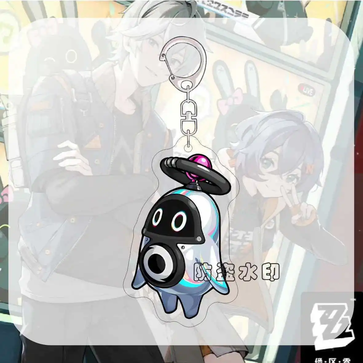 Брелок для ключей Game Zenless Zone Zero брелок аксессуары ZZERO Bangboo акриловая сумка