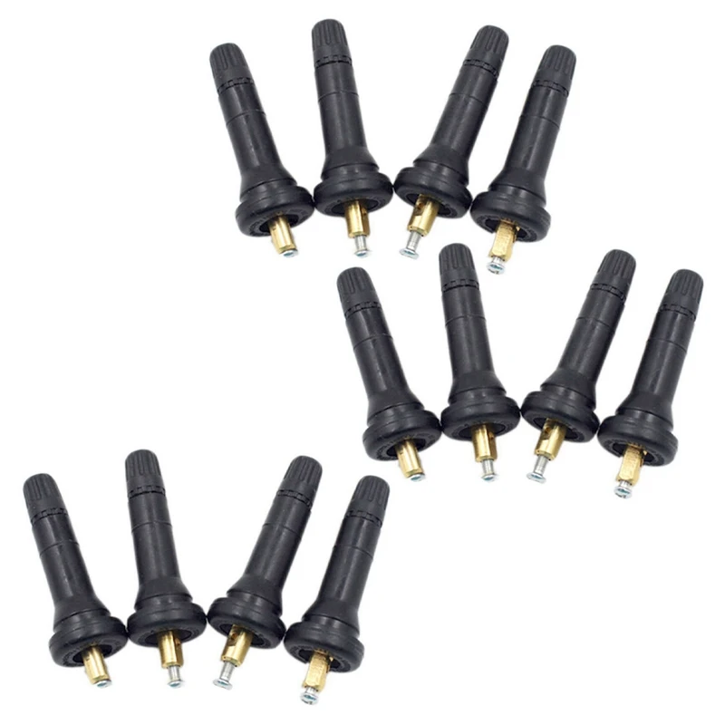 

12Pcs Type Tire Pressure Sensor Tpms Valve Stem Nozzle For Chevrolet Renault Ford