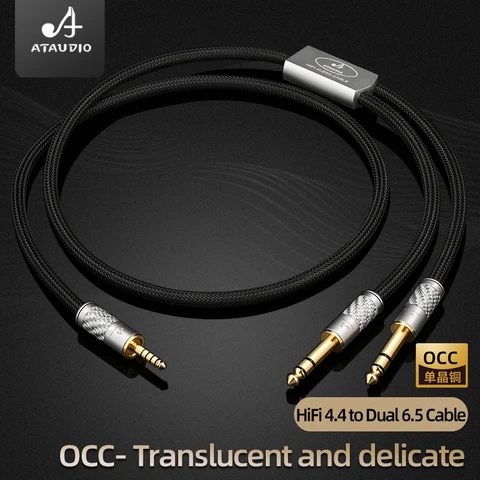 ATAUDIO  HiFi кабель 4,4 мм-двойной 6,5 мм