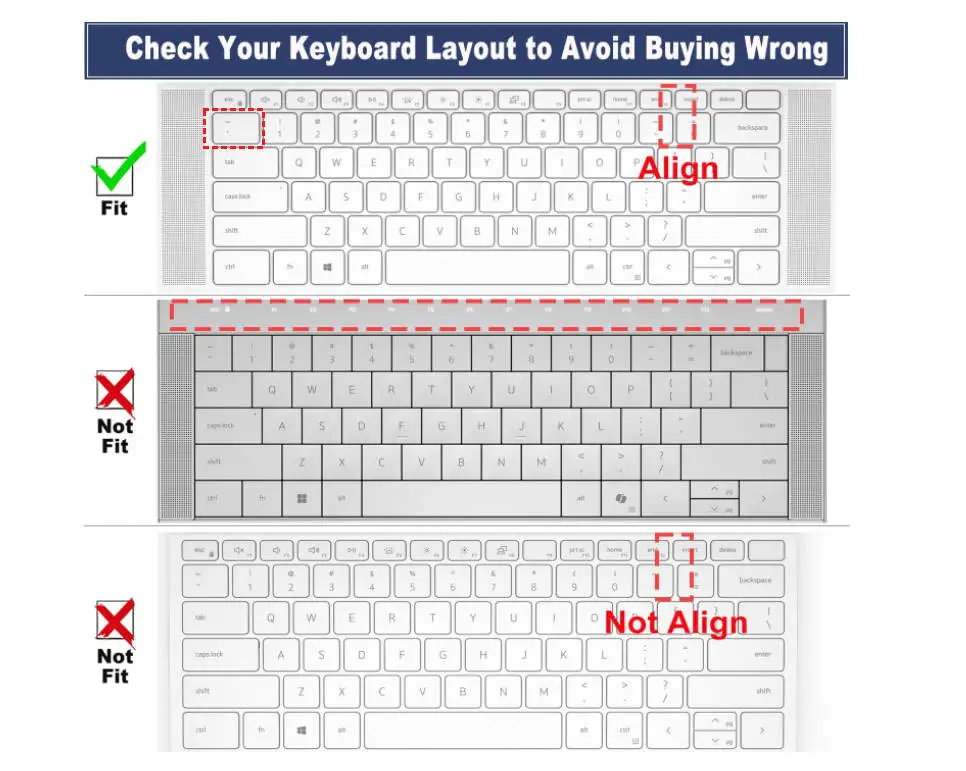 Силиконовая накладка на клавиатуру для ноутбука Dell XPS 15 2024 2023 2022 9530 9500 9510 9520 6 и 17 9720