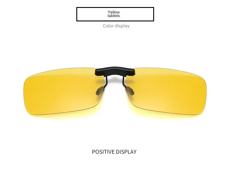 

Поляризованные солнцезащитные очки унисекс с клипсой для вождения солнцезащитные очки дневное видение UV400 линзы для вождения ночного видения солнцезащитные очки с клипсой