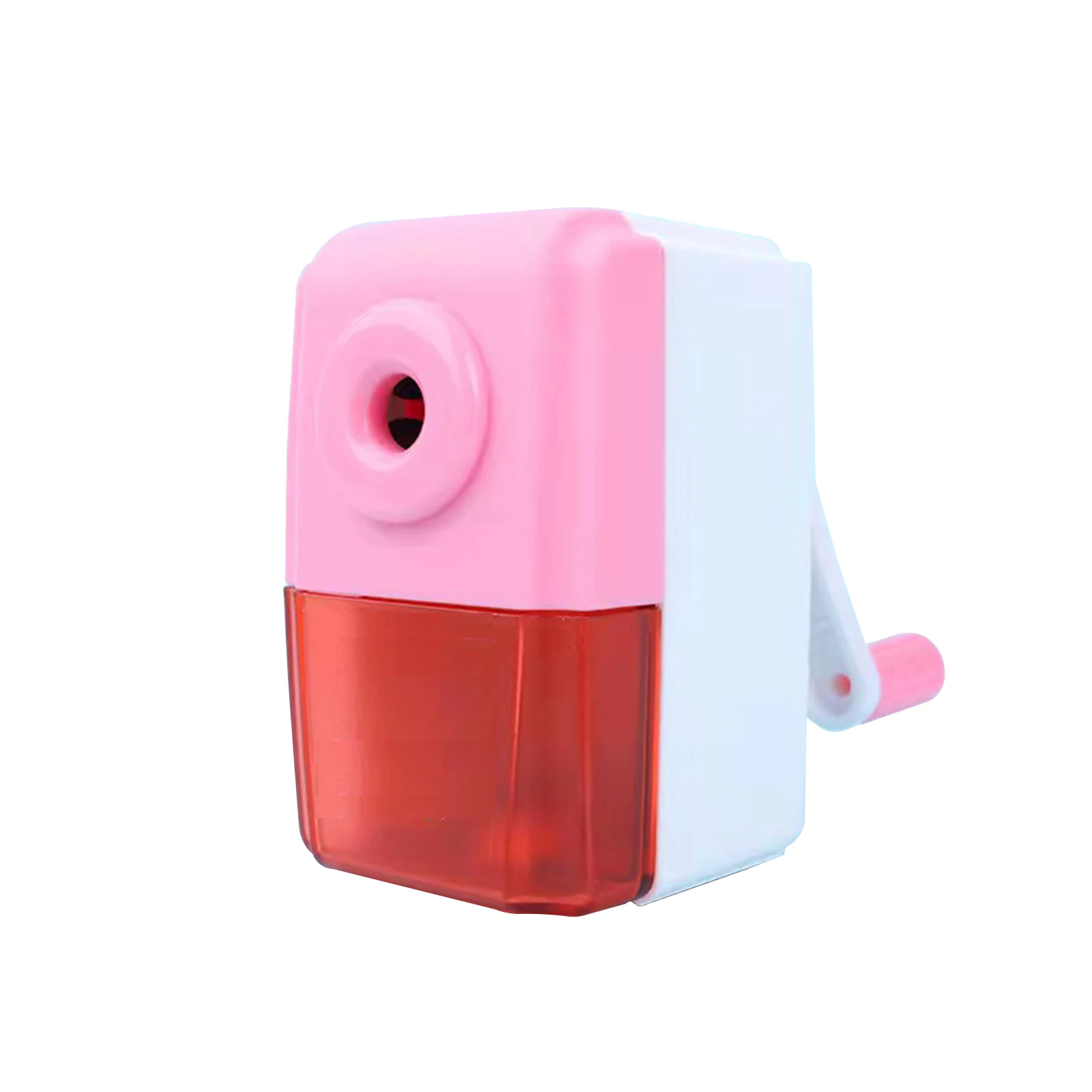 

Cute Multifunctional Automatic Enter Manual Non Slip Portable Home Pencil Sharpener Hand Crank Student School Office Stationery