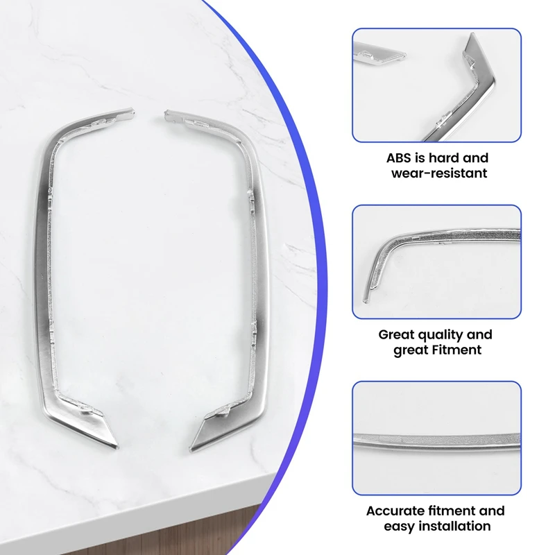 2 шт. дверной твитер слот наклейки для F10 F11-BMW 5 рамки динамиков