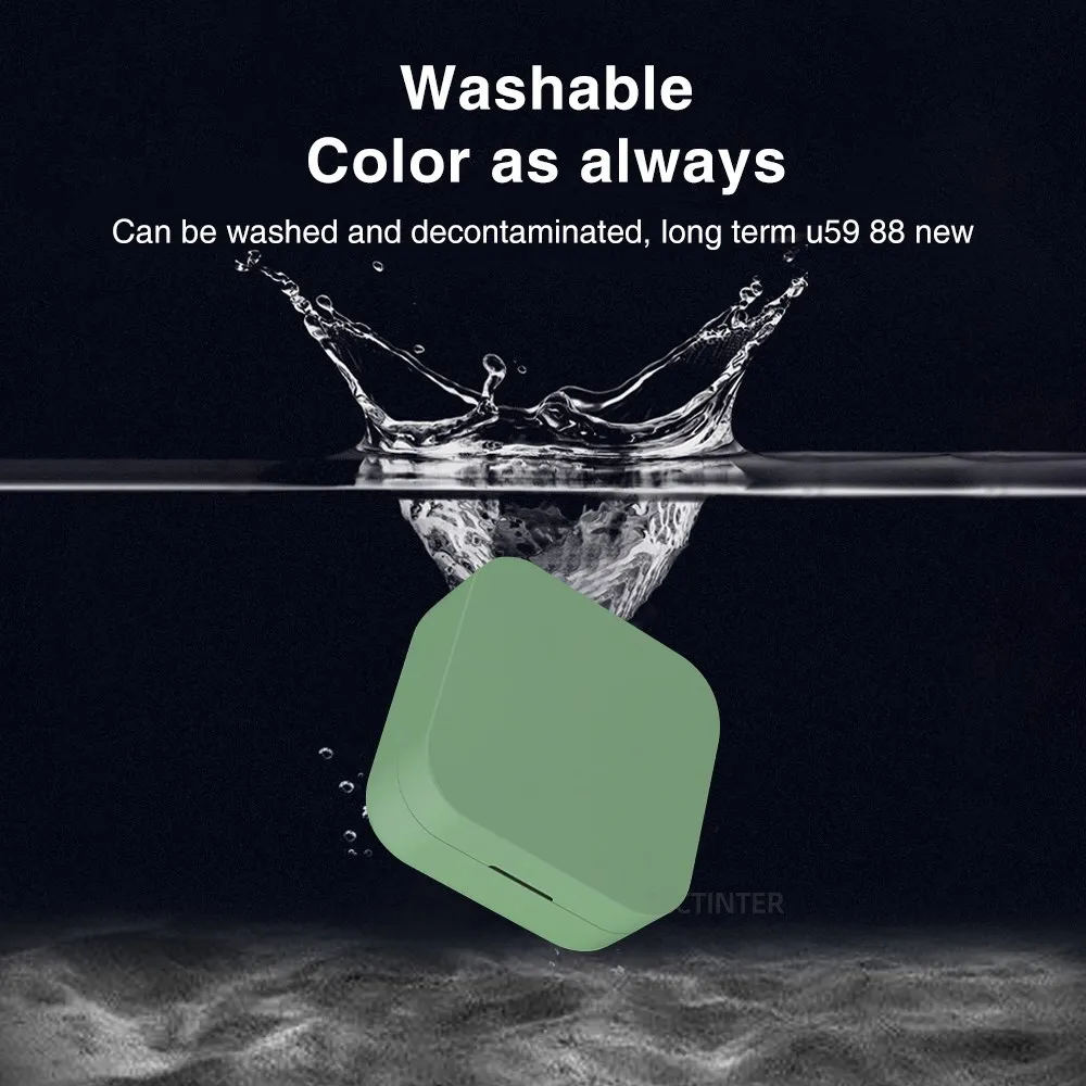 2 в 1 мягкий силиконовый чехол для Xiaomi Air SE, защитный чехол для наушников Mi True Wireless Headphone Basic on