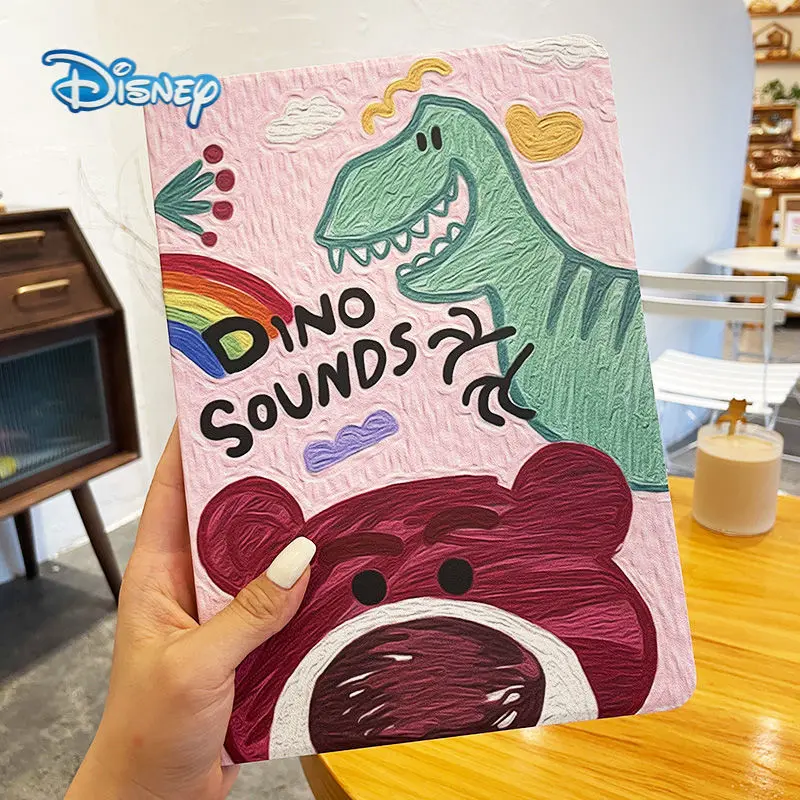 

Disney Cartoon Dinosaur Case for IPad 9.7/10.2/10.5/11 inch Pro 2018/19/20 Mini 1/2/3/4 air 5/6 Tablet Smart Cover Soft Funda