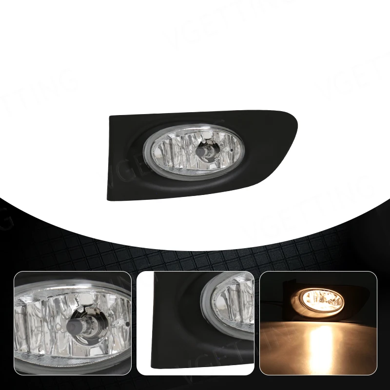 Фото Светодиодные противотуманные фары для Honda Fit/Jazz 2003 2004 2005 2006 2007 2 шт. автомобильный передний бампер RHD автомобильные аксессуары для дневсветильник света №3