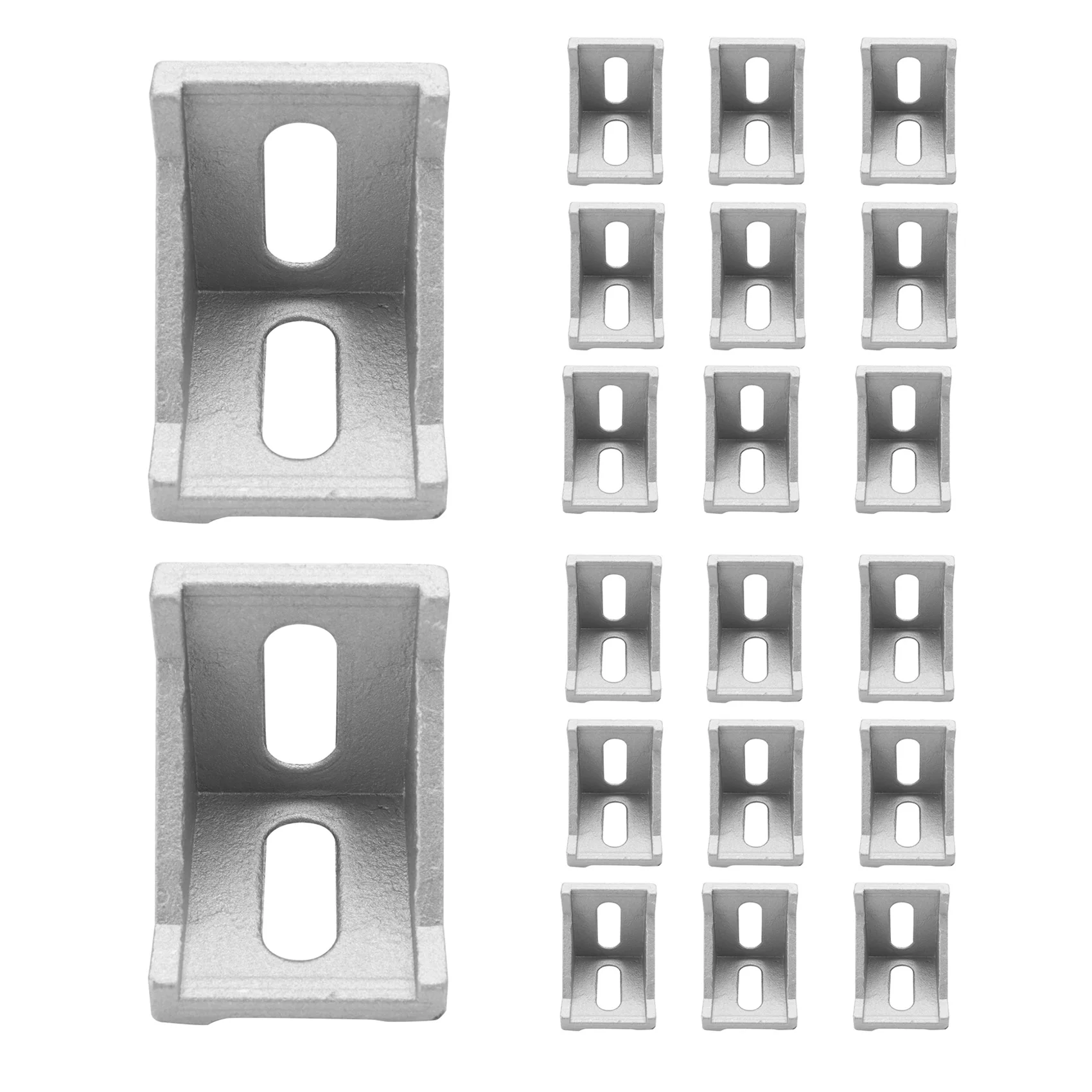 

20 шт. 4040 алюминиевые угловые кронштейны, угловой фитинг 40X35, крепежный разъем для промышленного алюминиевого профиля 4040