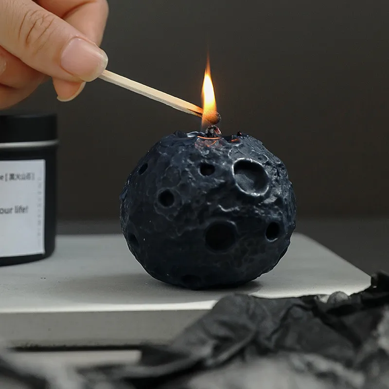 

Ароматические свечи ручной работы в виде Луны, ароматические свечи, Креативные украшения для дома и спальни, подарок, новый год 2022, сувенирный Художественный орнамент, свеча