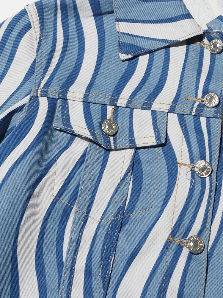 Женский брючный костюм TWOTWINSTYLE разноцветный комплект из двух предметов куртка с